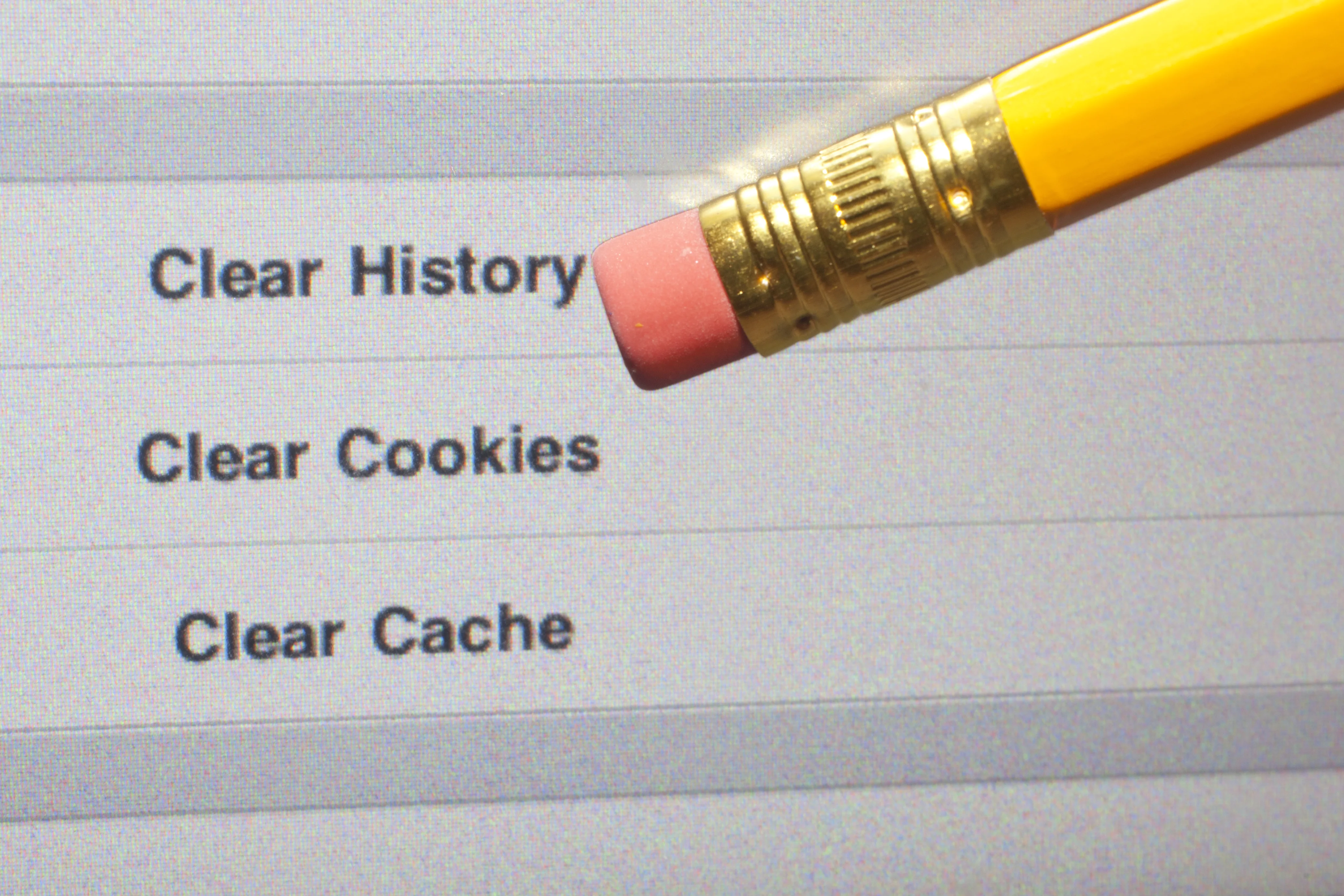 how to clear cookies
